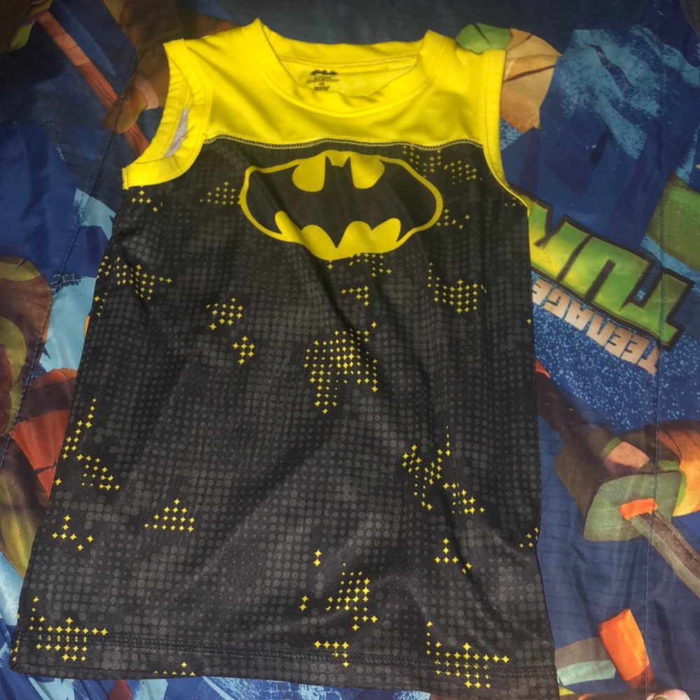 Boys kids Batman tank top